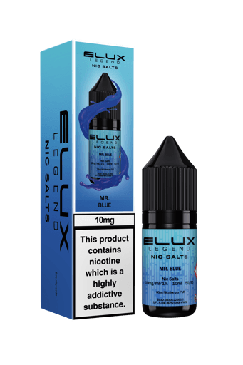 Elux Legend Nic Salt E-liquid Mr Blue 10mg